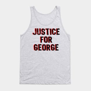 Justice For George Tank Top